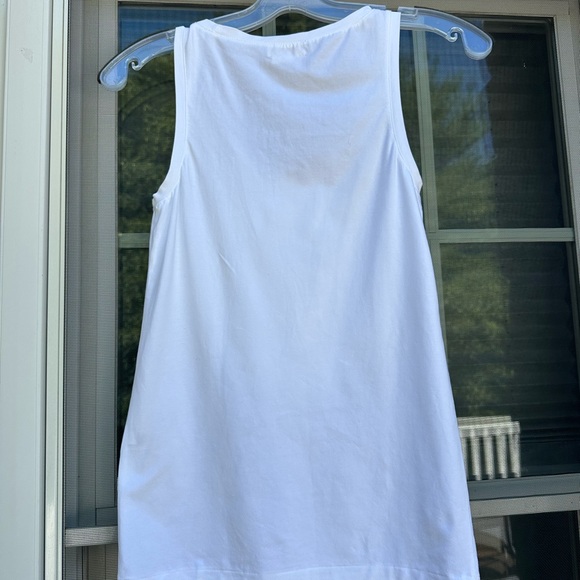 Kate Spade tank top Flower 3D Accent Scoop Neck Size XS - Picture 3 of 3